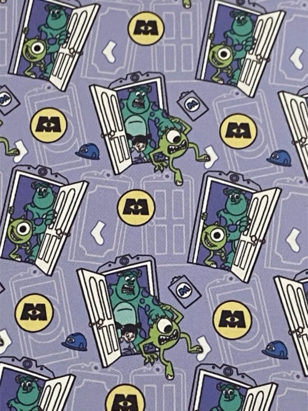 Disney‎ Pixar Monsters Inc Throw Blanket 50”X 70” Sully Mike Boo VIRAL NEW